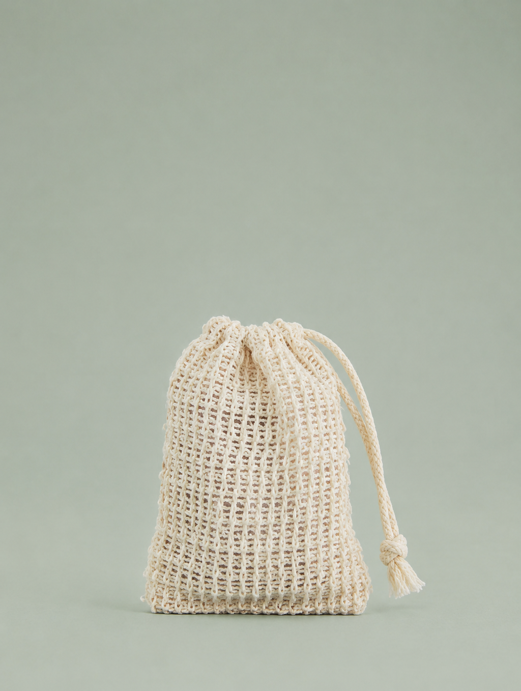 Woven Exfoliating Soap Bag & Bar Soap Saver