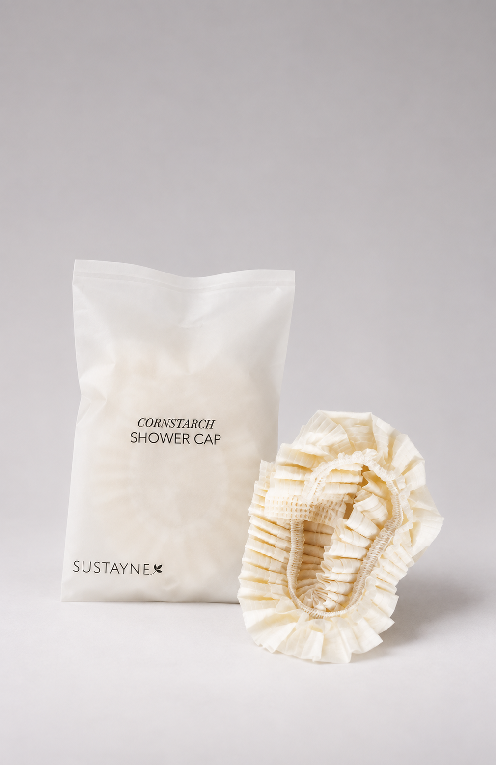 Corn Starch Shower Cap